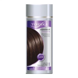 Dažomasis plaukų balzamas " Tonika - 3.01 Gorkij šokolad " 150 ml (geriausias naudoti iki 2022.06 pabaigos)